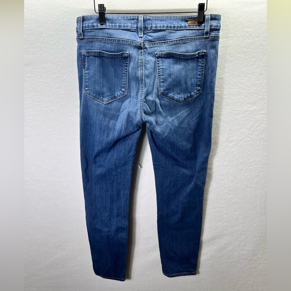 Paige Verdugo Ankle Skinny Jeans Womens 32 Plus Size Blue Denim Stretch 2153 - Picture 8 of 10